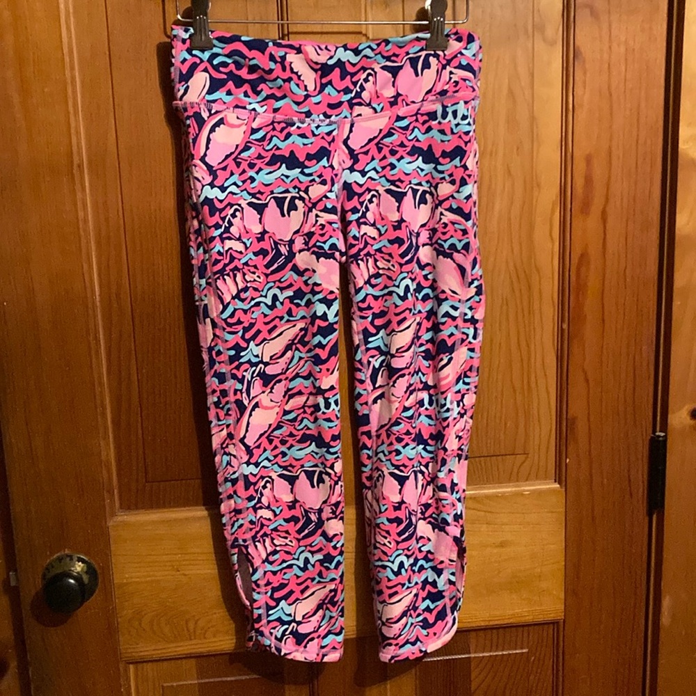 Lilly Pulitzer Luxletic Lobstah Roll Leggings S